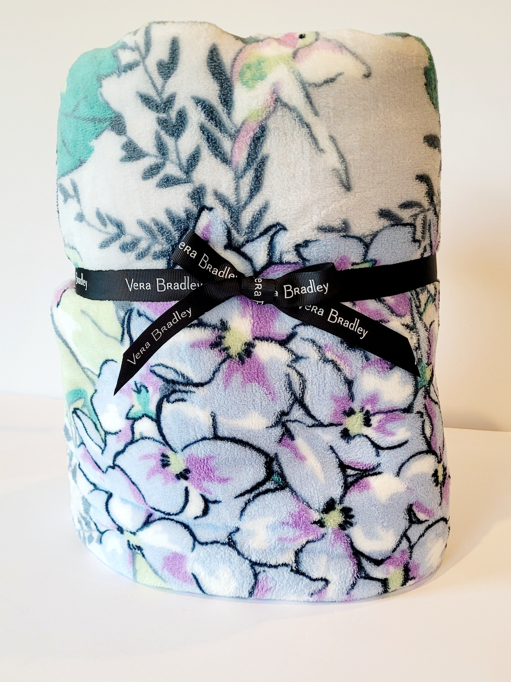 Vera Bradley Happy Hydrangeas Throw Blanket